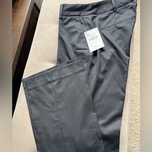 Zara suit pants - navy  with stripes size 38- new with tag